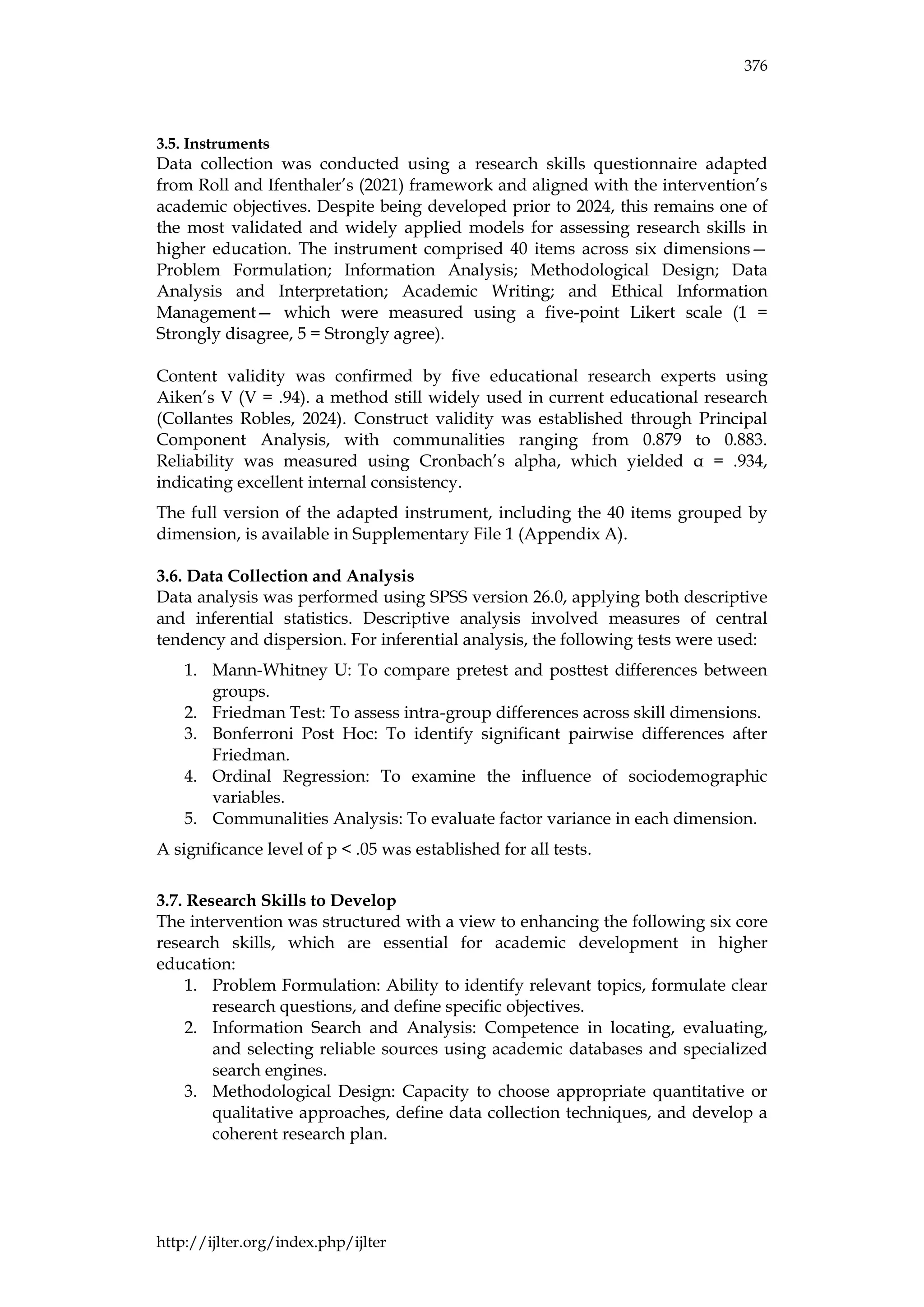 IJLTER.ORG Volume 24 Number 4 April 2025