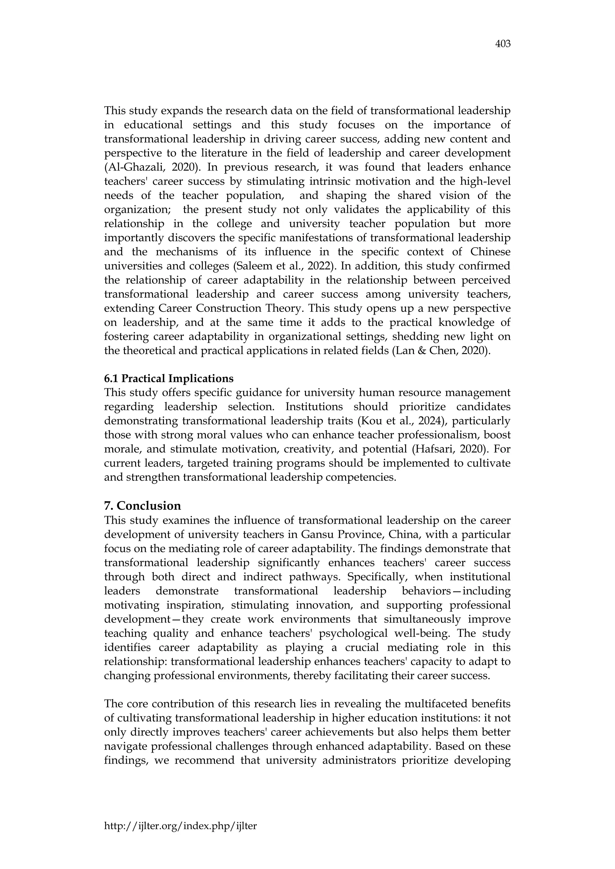 IJLTER.ORG Volume 24 Number 4 April 2025