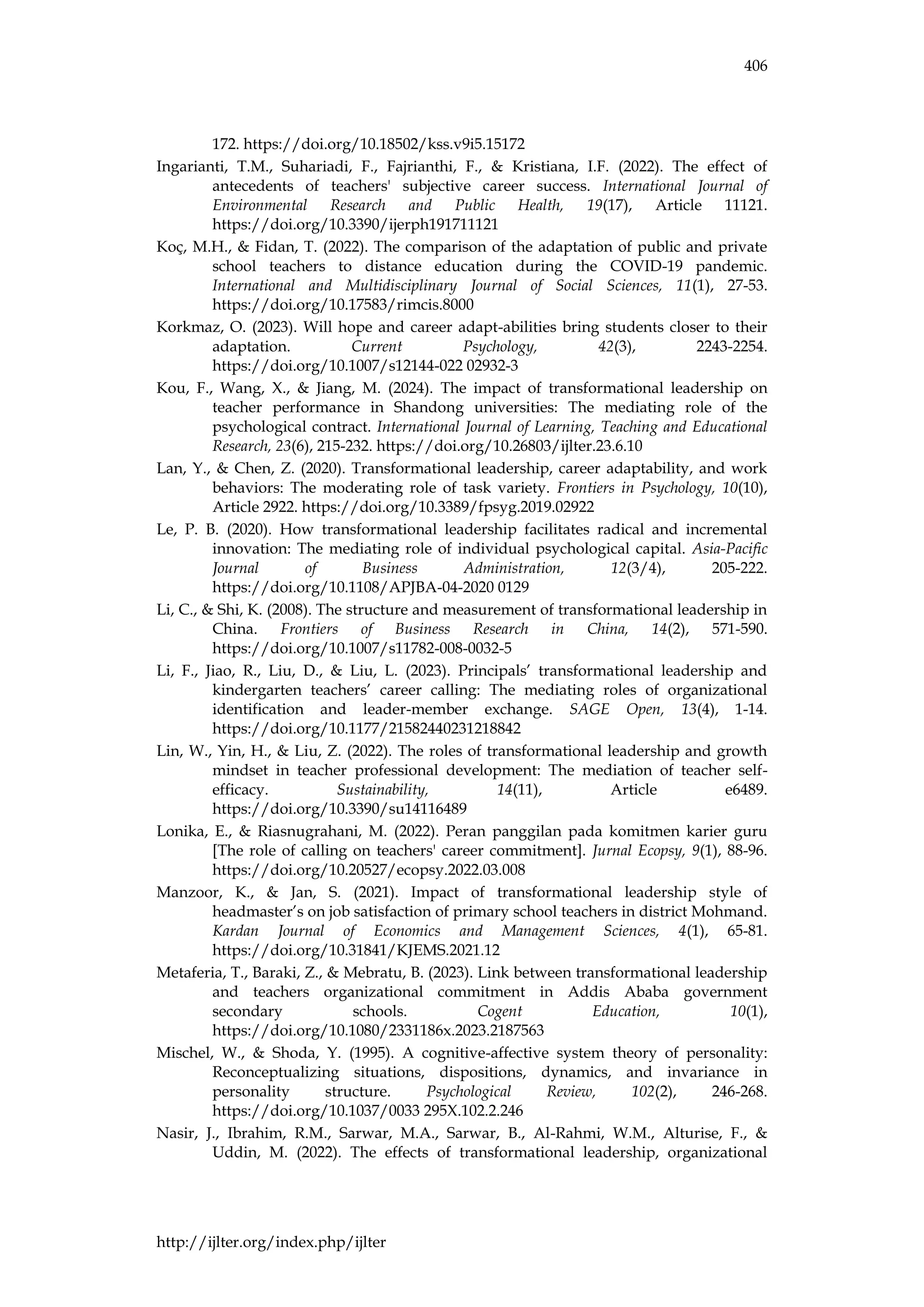 IJLTER.ORG Volume 24 Number 4 April 2025