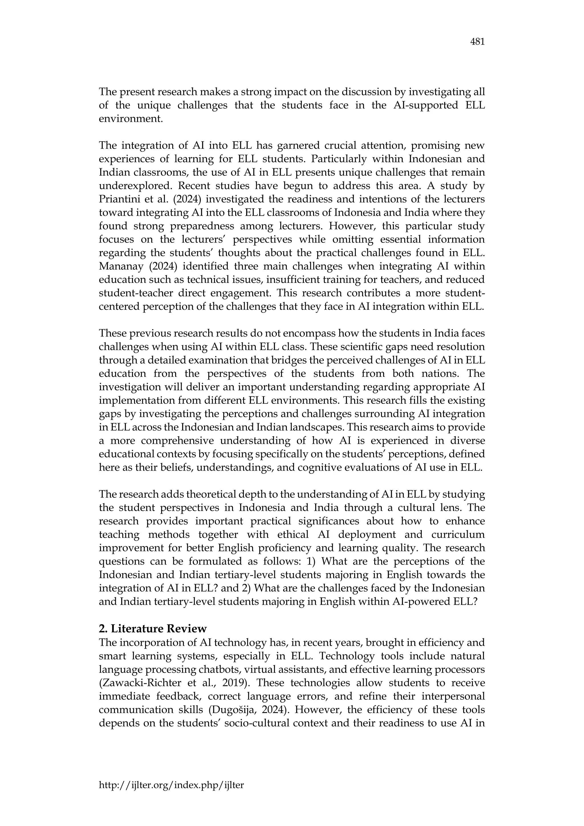 IJLTER.ORG Volume 24 Number 4 April 2025