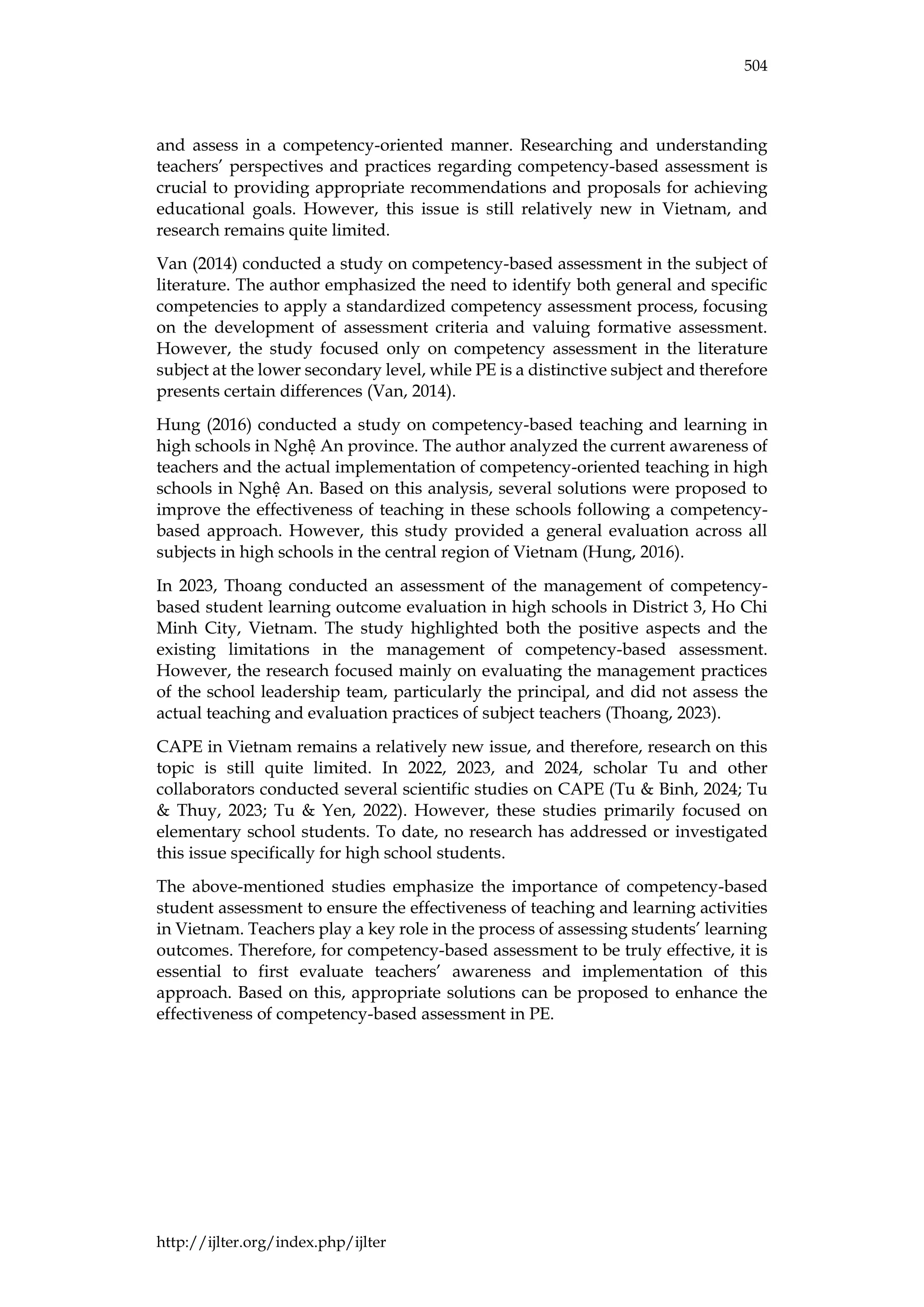 IJLTER.ORG Volume 24 Number 4 April 2025