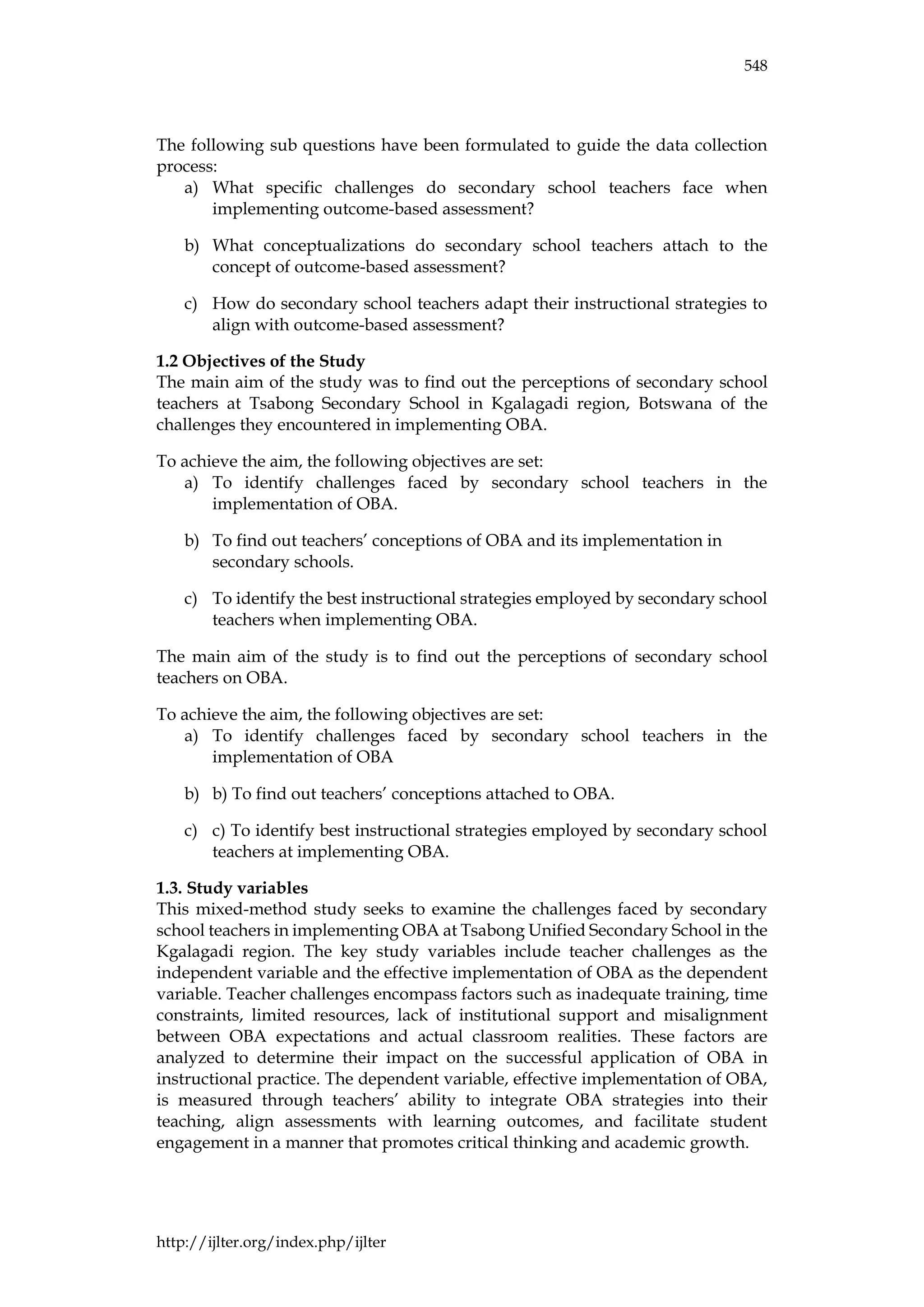 IJLTER.ORG Volume 24 Number 4 April 2025