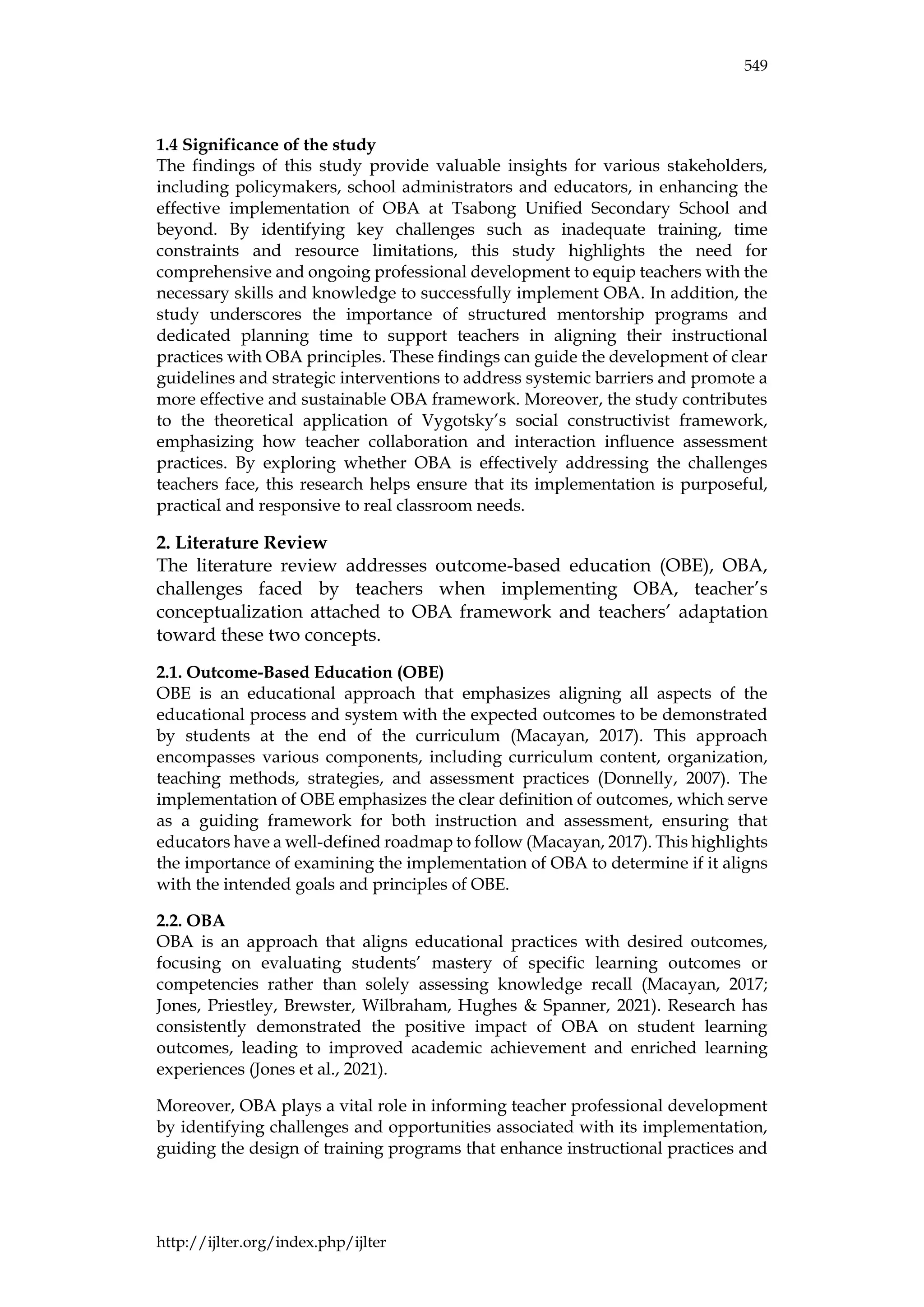 IJLTER.ORG Volume 24 Number 4 April 2025