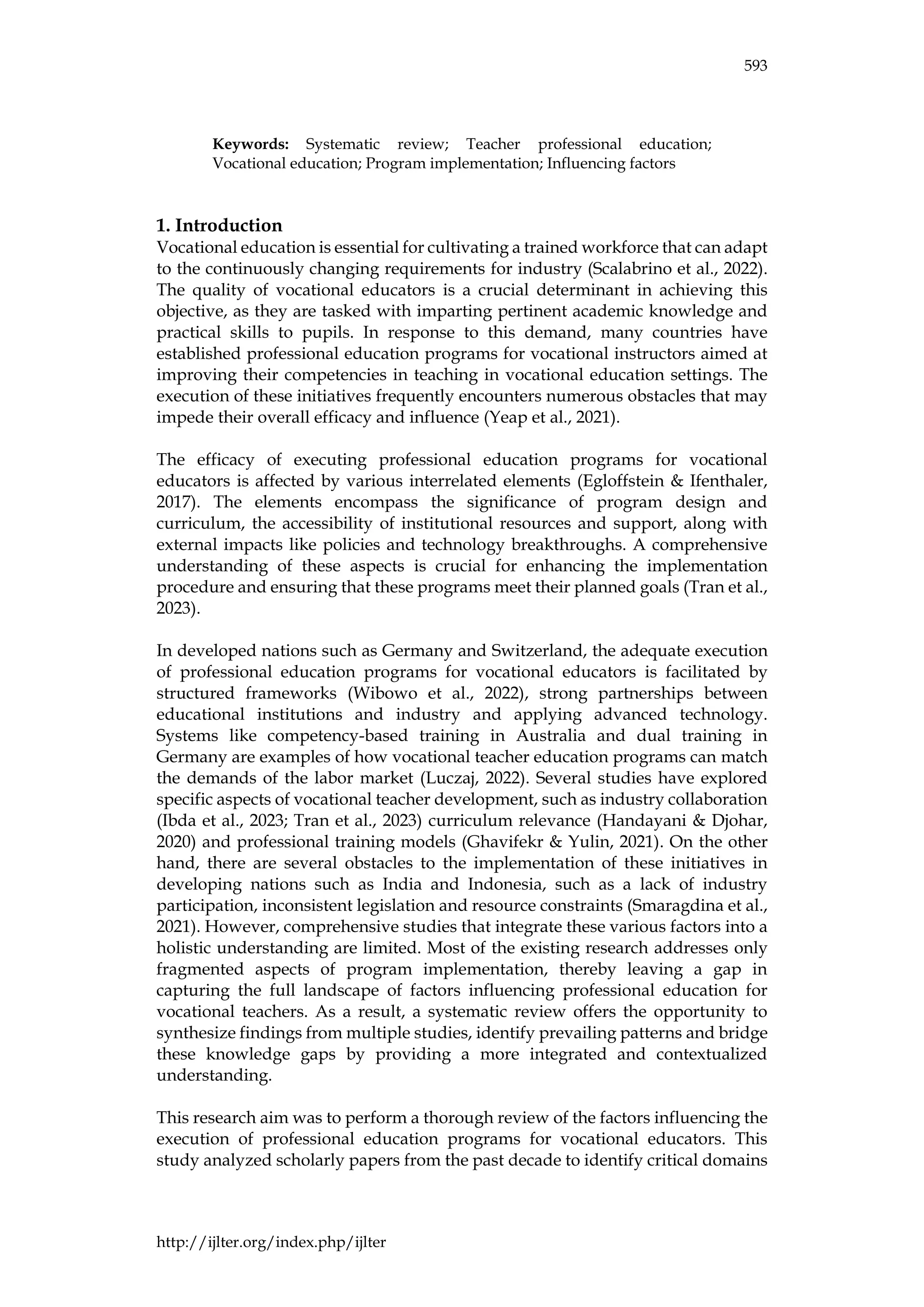 IJLTER.ORG Volume 24 Number 4 April 2025