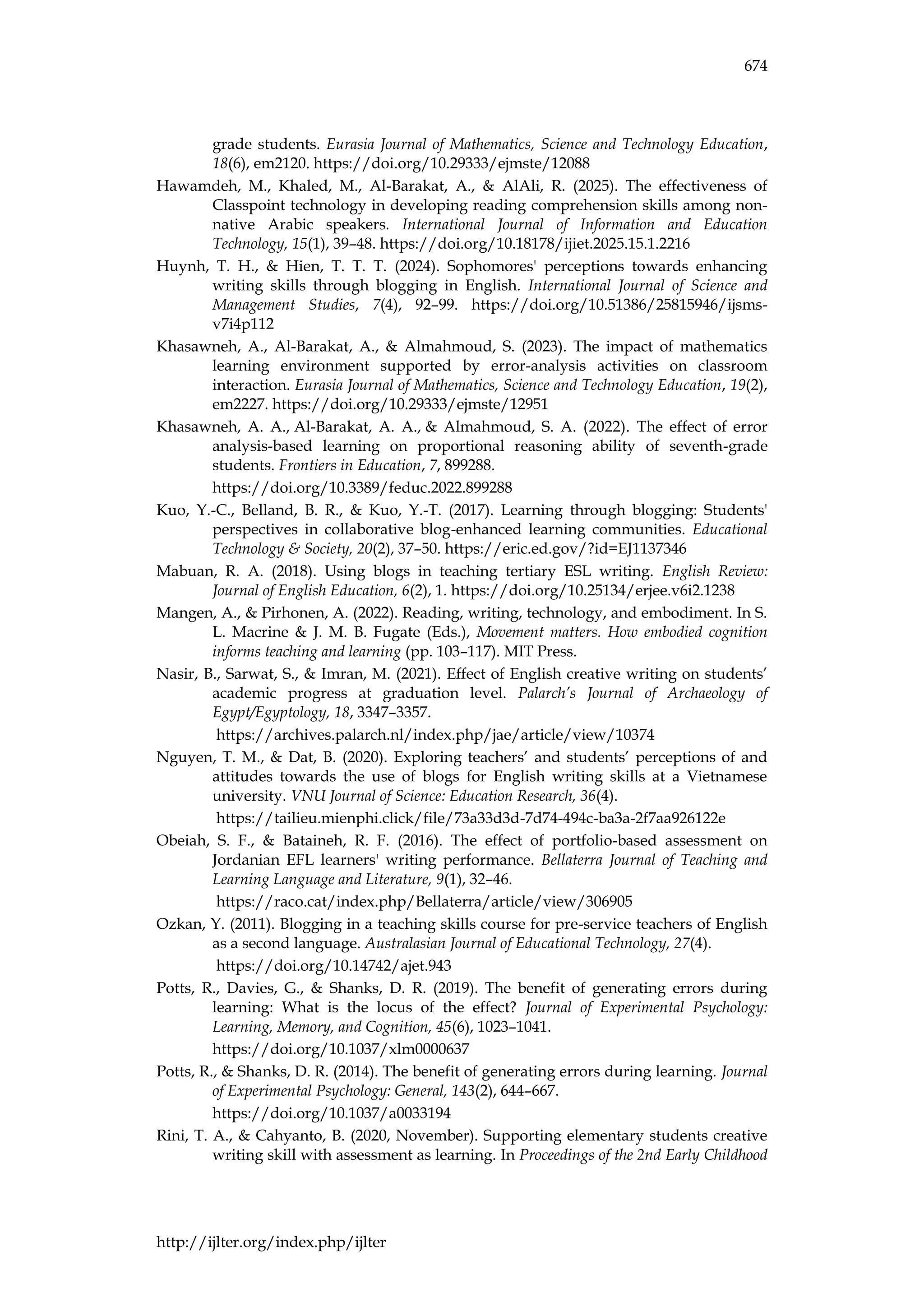 IJLTER.ORG Volume 24 Number 4 April 2025