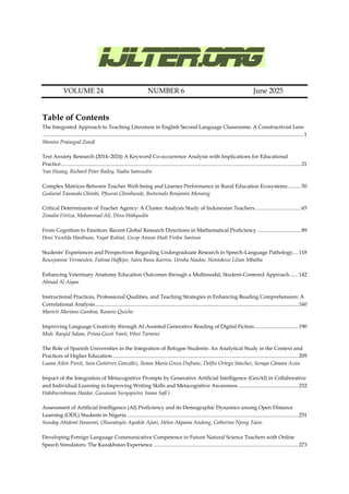 ILJTER.ORG Volume 24 Number 06 June 2025 | PDF