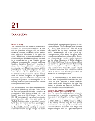 The 12th Five Year Plan - Volume 3 | PDF