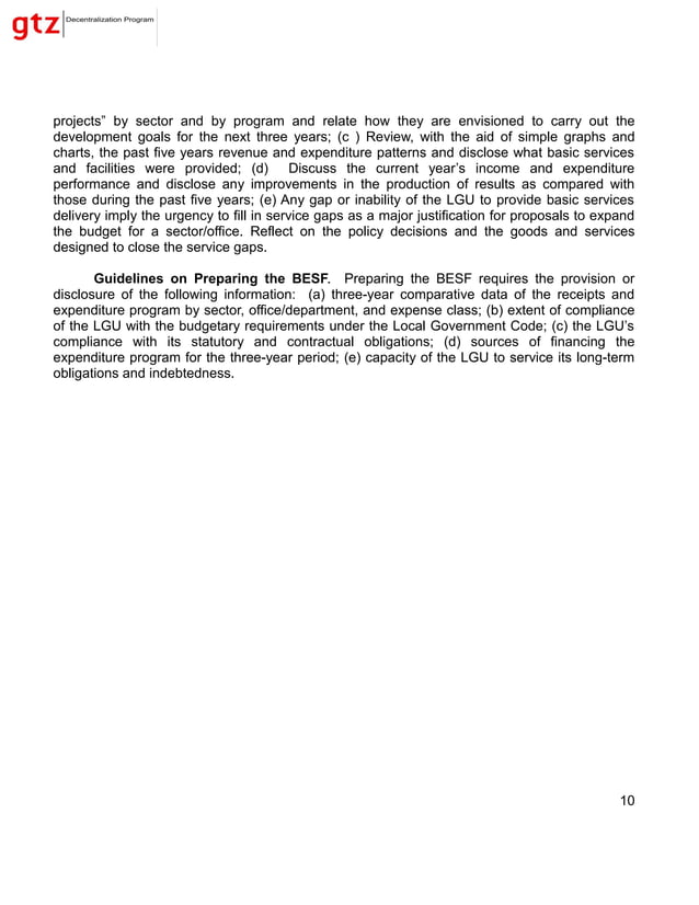 Vol5 LGU Budget And Expenditure Management Tools | PDF