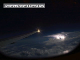 Tormenta sobre Puerto Rico