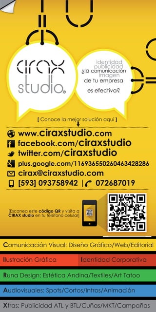 Volante | Flyer | CIRAX studio