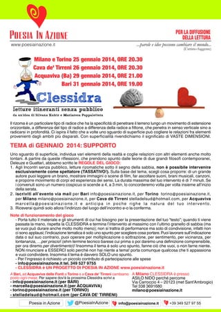 Volantino clessidra genn2014