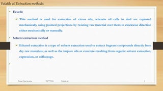Eucelle Method Volatile oil | PPTX