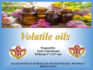 Prepared By:
Neetu Vishwakarma
B.Pharma 3rd yr;5th sem
SAGAR INSTITUTE OF RESEACH AND TECHNOLOGY PHARMACY
BHOPAL (M.P.)
 