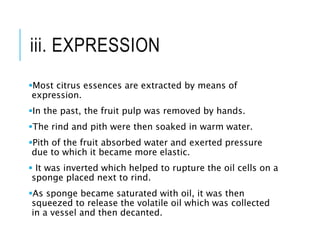 Eucelle Method Volatile oils introduction by faseeha | PPTX