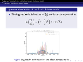 Volatility Smiles and Stylised Facts in the Heston Model | PDF