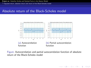 Volatility Smiles and Stylised Facts in the Heston Model | PDF