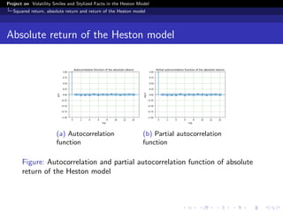 Volatility Smiles and Stylised Facts in the Heston Model | PDF
