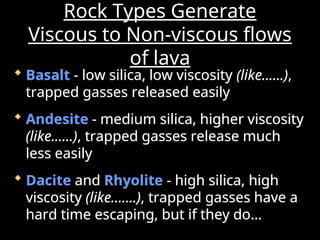 VOLCANEOUS AND EARTHQUAKES: GEOLOGICAL PHENOMENA | PPT
