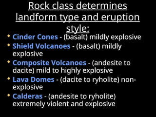 VOLCANEOUS AND EARTHQUAKES: GEOLOGICAL PHENOMENA | PPT