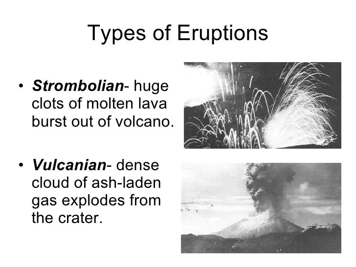 Volcanic Eruptions