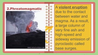Volcanic Eruption.pptx for grade 9 students | PPTX