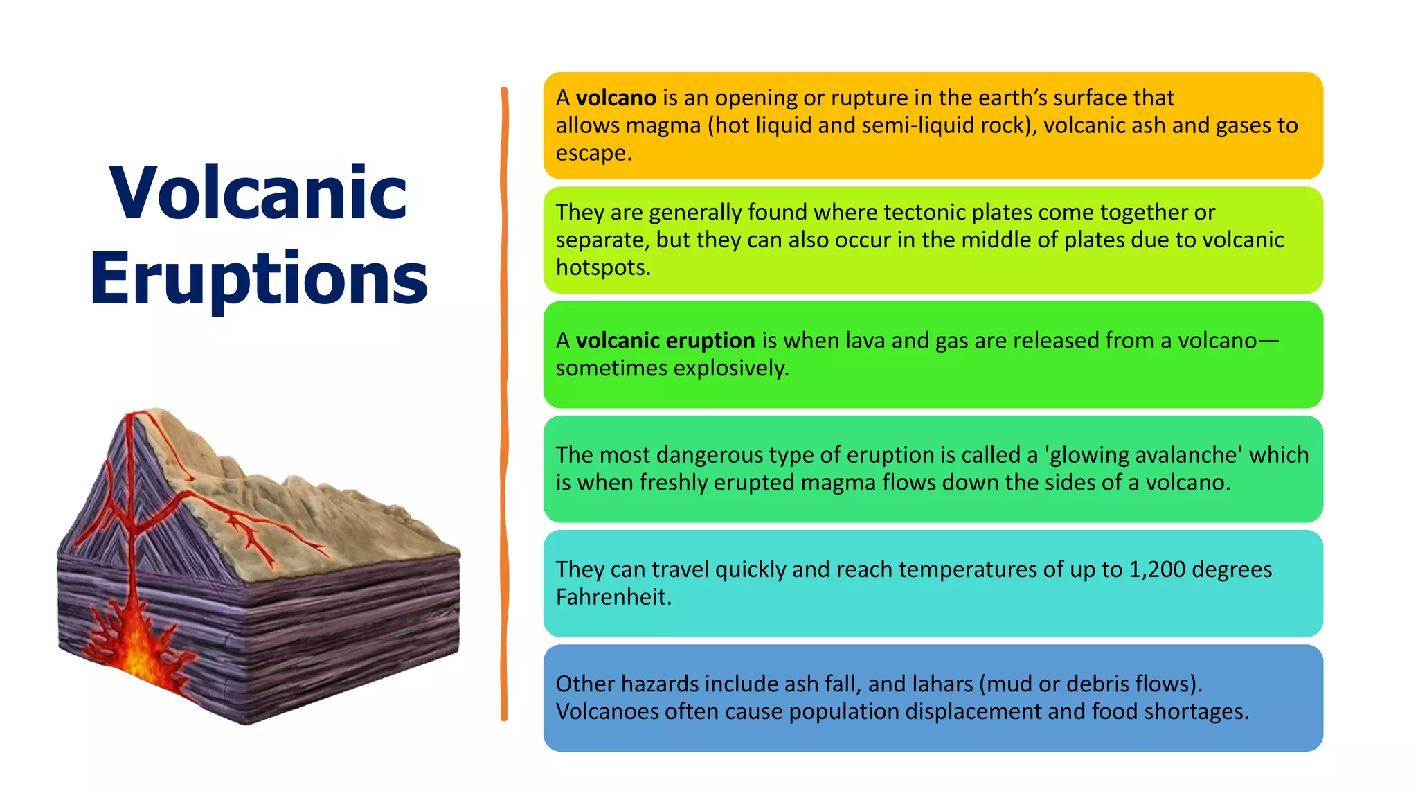 Volcanic eruptions | PPTX