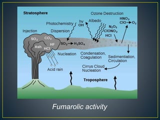 Volcanic gases and climatic effects | PPTX