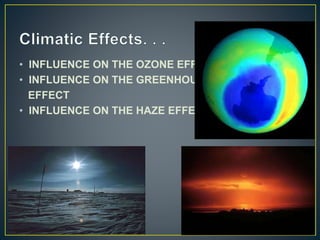 Volcanic gases and climatic effects | PPTX