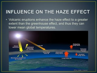 Volcanic gases and climatic effects | PPTX