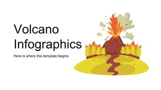Volcano
Infographics
Here is where this template begins
 