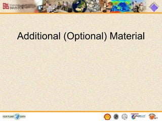 Additional (Optional) Material
 