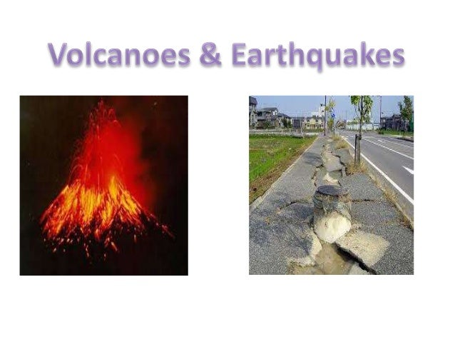 earthquake and volcanoes essay