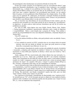  A Teoria Algorítmica da Aleatoriedade