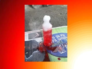 Volcán en erupción