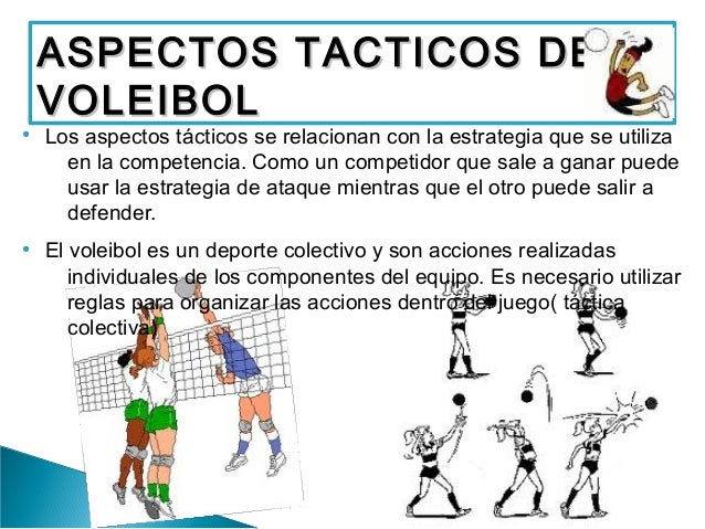 Voleibol.aspectos tacticos