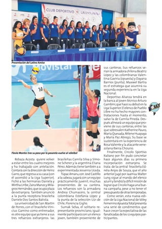 Maria Rians REVISTA VOLEY | PDF