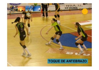 U.D. VOLEIBOL
TOQUE DE ANTEBRAZO
 
