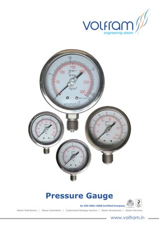 Volfram pressure-gauge