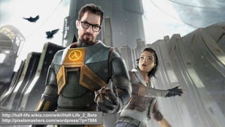 http://half-life.wikia.com/wiki/Half-Life_2_Beta
http://pixelsmashers.com/wordpress/?p=7866
 