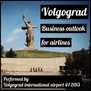 Volgograd business outlook for airlines