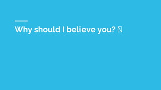 @volitionproperties
www.volitionprop.com
Why should I believe you? 🤔
 