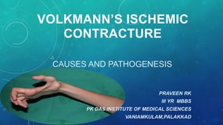 Volkmann contracture | PPT