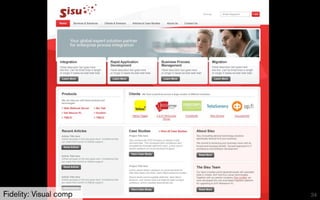 Fidelity: Visual comp   34
 