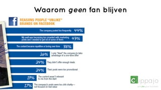 Waarom geen fan blijven
 