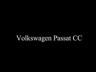 Volkswagen Passat CC 