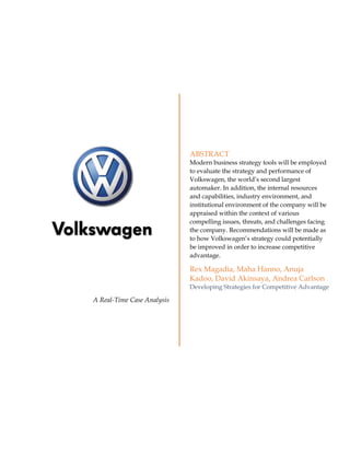 List of All the Subsidiaries of Volkswagen