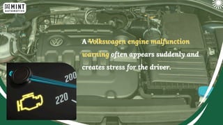 Driver Malfunction Volkswagen Engine Malfunction—Is It Safe to Drive Expert Advice and ...