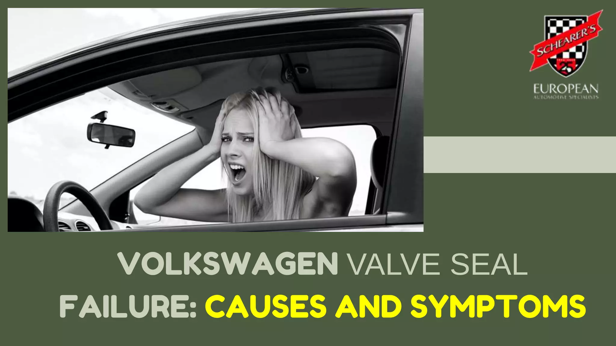 Volkswagen Valve Seal Failure Causes and Symptoms PPT