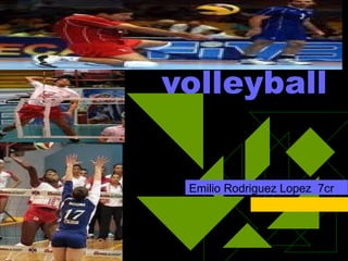 volleyball Emilio Rodriguez Lopez  7cr 