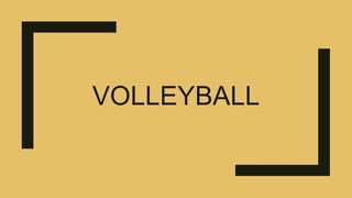 VOLLEYBALL
 